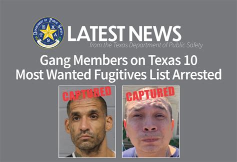 Texas Ten Most Wanted fugitive captured in Central Texas