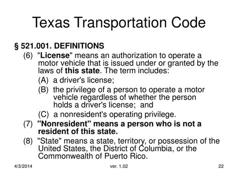 Texas Transportation Code - TRANSP § 502.040 FindLaw