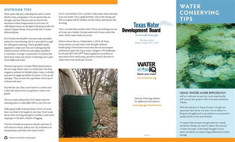 Texas Water - Texas Water Conservation News