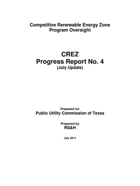 Texas Wind Transmission Quarterly Report July 2011 Updated
