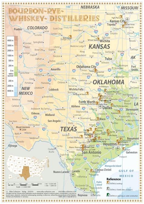 Driving non-stop from Texas to Kansas. How far is Kans