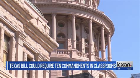 Texas bill could require Ten Commandments in classrooms