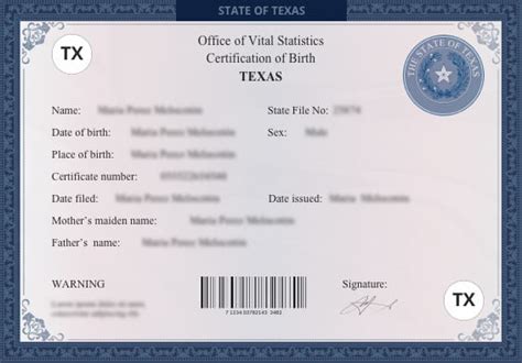 Texas birth certificate online.  Expedited delivery available.  What is the ...
