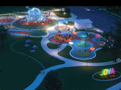 Texas city to open nation's first glow-in-the-dark playground in the new year