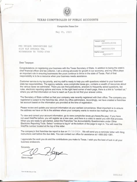 Texas comptroller name availability.  Please refer to our Public API Documentation for...