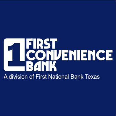 Texas convenience bank. Since 1901. Bank confidently. We are here for you. First National Bank Texas (FNBT) and our affiliates First Convenience Bank and First Heroes National Bank are strong, proven and stable community banks. We have over one million customers, with 92% of our customers' deposits fully insured by the FDIC up to $250,000 per depositor. 