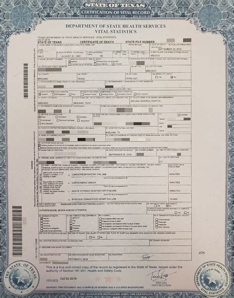 Texas death certificate physician login.  See Section 181.  The death certifi...