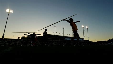 Texas decathlete hanging on to small lead after 1st day of competition at NCAAs