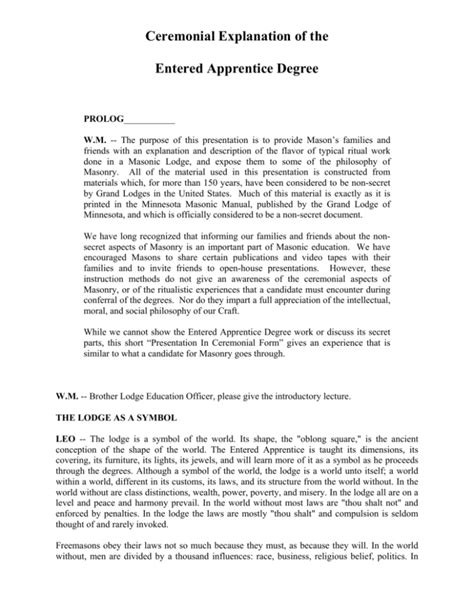 Texas entered apprentice memory work pdf.  Significance of the The best ...