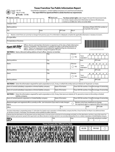 Texas form 05 102 2011: Fill out & sign online DocHub