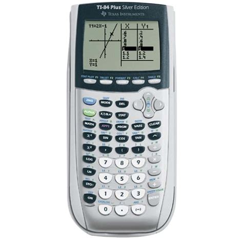 Texas Instruments TI-84 Plus Silver Edition. The TI-84 Plus Silver Edition is a graphing calculator released in 2004. It includes a USB port, pre-loaded software, APPS, storage, and a removable front and back case.. 