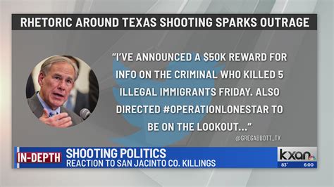 Texas leaders link shooting to immigration policy