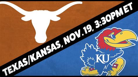 The Longhorns and Jayhawks split the season series 1-1, with Texas winning the most recent meeting 75-59 in Austin for the last game of the regular season. Kansas won the first meeting 88-80 at .... 