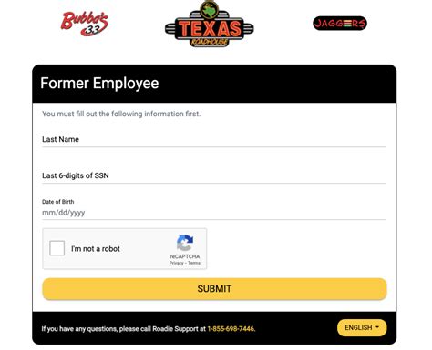 Texas roadhouse former employee login. Things To Know About Texas roadhouse former employee login. 