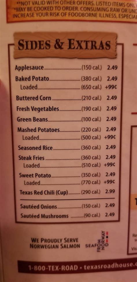 Texas roadhouse lubbock menu. 4. Texas Roadhouse Restaurants Are Getting Bigger. The average Texas Roadhouse measures around 6,700 to 7,500 square feet and can hold up to 291 guests at full capacity, Eat This, Not That reports. Locations built in 2023, as well as those planned in 2024, are 10% larger than pre-COVID restaurants. 5. 
