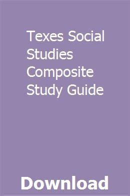 Texas social studies composite study guide. - El  riego en américa latina y el caribe en cifras =.
