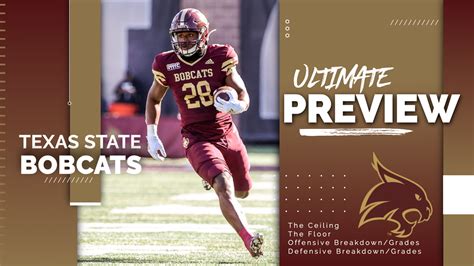 Get the latest news and information for the Texas State Bobcats. 2023 season schedule, scores, stats, and highlights. Find out the latest on your favorite NCAAF teams on CBSSports.com.. 