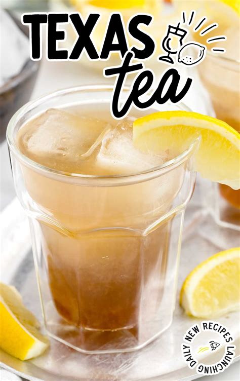 Serve in a frosted tea or Collins glass with ice. Texans love their tea. Switch things up by mixing together 1 oz tequila, 1 oz lemon juice and sweet tea in a mason jar. Take our …. 