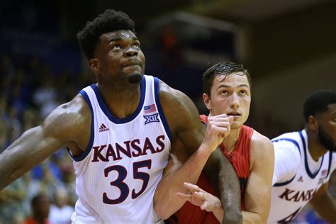 LAWRENCE — Kansas men's basketball's 2021-22 regular season continued Monday with a Big 12 Conference matchup at home against Texas Tech. The Jayhawks came in off of a win on the road against Texas Tech. The Red Raiders came in off of a win at home against West Virginia. It was a contest between two ranked squads, as in the latest coaches .... 