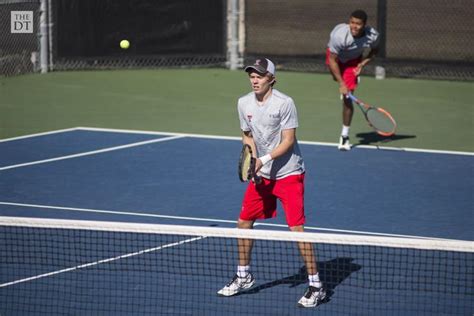 By: Casey Montalvo. EUGENE, Ore. – Thanks to dominant singles play on the night, the No. 40 Texas Tech Red Raiders posted their second win in as many days after downing the BYU Cougars, 4-1, on Friday night at the Student Tennis Center. The Cougars (3-8) went up early when they claimed the doubles point.. 