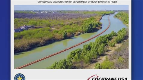 Texas to use floating barrier along Rio Grande to combat border crossings, Abbott says