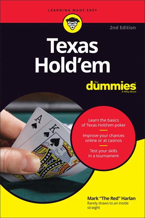 Read Texas Holdem For Dummies By Mark Harlan