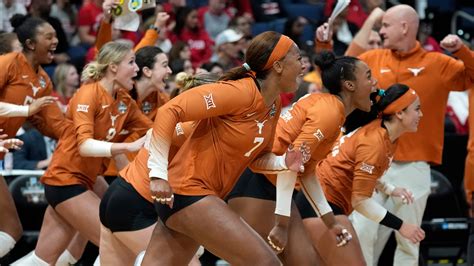 Texas-Nebraska title match was the most-watched NCAA volleyball match ever