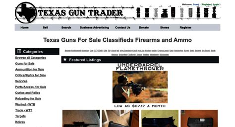 Dallas Texas Guns For Sale Classifieds Firearms and Ammo Beretta Bush