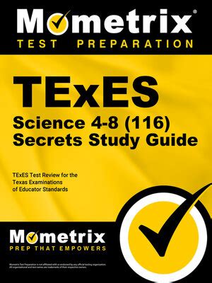 Texes 116 science 4 8 exam secrets study guide by mometrix media. - 2004 acura rsx crankshaft repair sleeve manual.