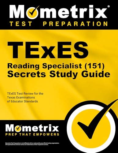 Texes reading specialist 151 secrets study guide texes test review for the texas examinations of educator standards. - Exam guide for computerized work style assessment.