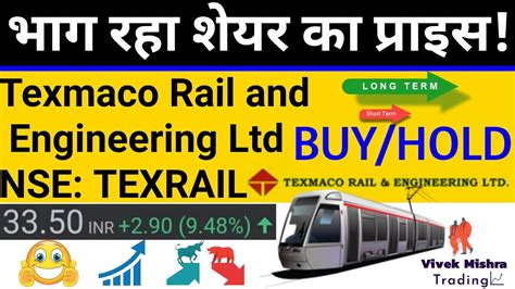 Texmaco rail share price. Things To Know About Texmaco rail share price. 