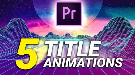 Text Animation Adobe Premiere Pro