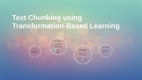 Text Chunking Using Transformation-Based Learning - SpringerLink