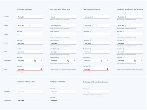 Text Inputs Design System Sketch freebie Download free resource for