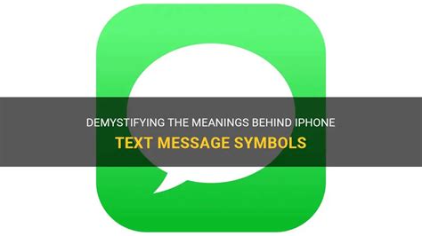 Text Message Symbols Meanings