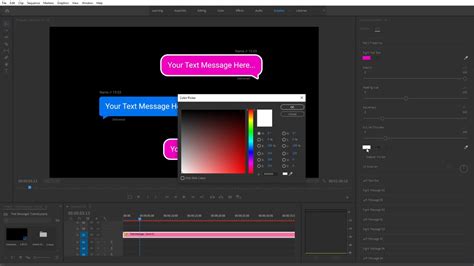 Text Messages in Premiere Pro Tutorial Video YouTube