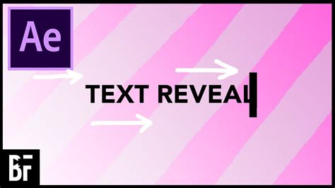 Text Reveal Effect in After Effects YouTube