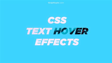 Text animation css on hover.  Copy & customize 33 Amazing Text Animations ...