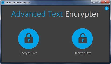 Text encrypter. Text Encryptor is a Text Encryption application that allows you to protect your privacy while communicating with friends. It allows you to encrypt/decrypt text messages using Advance Encryption Standard (AES) with a 256 bit (key length). The system computes the 256 bit key from the password string using SHA-256. 