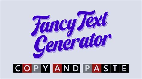 Text generator online.  Copy and paste the fancy text to most websites and social m...