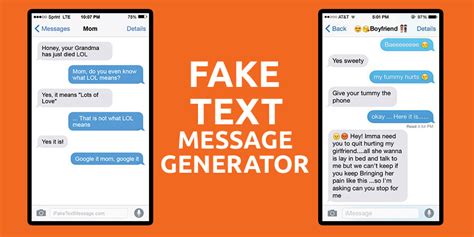 Text message generator. Create a conversation. FakeMessenger allows you to create a fake conversation like with any messaging app. Once you have created your conversation, you get a video with all the message exchanges that are displayed like in a real messaging app. 