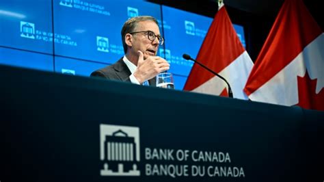 Text of the Bank of Canada’s latest interest rate decision