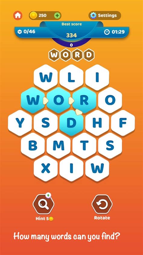 Text twist word contest
