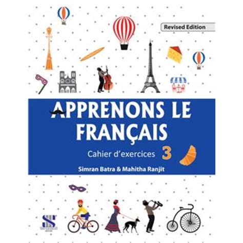 Textbook - Apprenons Solutions for Class 8 French