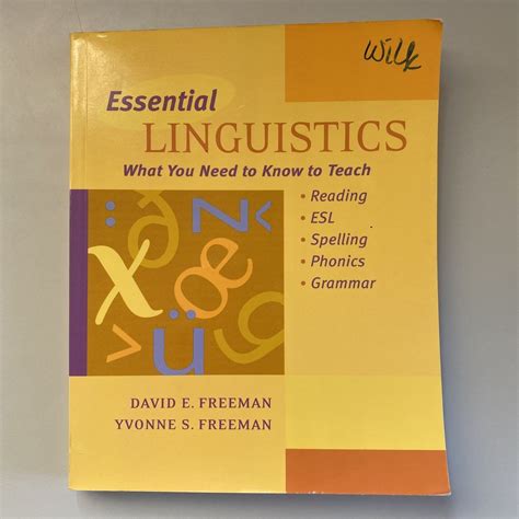 Textbook Of Language And Linguistics