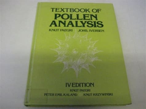 Textbook Of Pollen Analysis