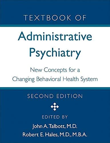 Textbook of administrative psychiatry new concepts for a changing behavioral health system. - Medidor de ph orion 230a manual.