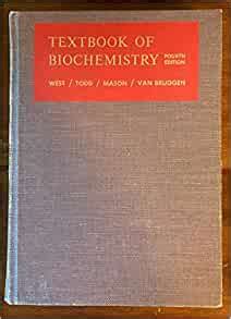 Textbook of biochemistry by west and todd. - Mazda 323 protege 1990 94 manual.