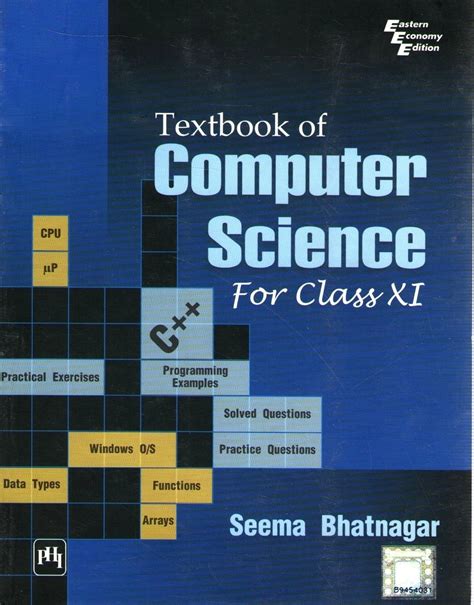 Textbook of computer science for class xi by seema bhatnagar. - Introduction to econometrics stock watson solutions manual 2nd.
