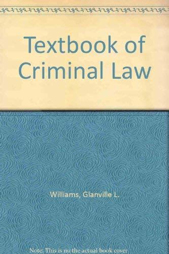 Textbook of criminal law by glanville llewelyn williams. - Cheaper by the dozen novel ties study guide.
